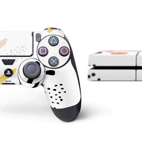 Dots and Dashes PS4 Console and Controller Bundle Skin