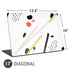 Dots and Dashes Universal Laptop 17in (13.8 x 10in) Skin