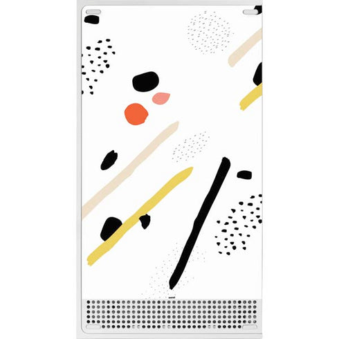 Dots and Dashes Xbox Series S Console Skin