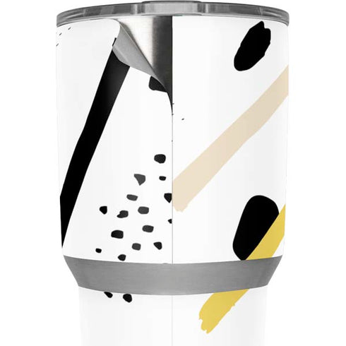 Dots and Dashes Yeti 30oz Rambler Tumbler Skin