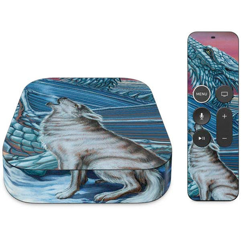 Ed Beard Jr. Dragon and the Wolf Apple TV Skin