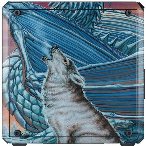 Ed Beard Jr. Dragon and the Wolf Cooler Master MasterBox Q300L Mini Tower Skin