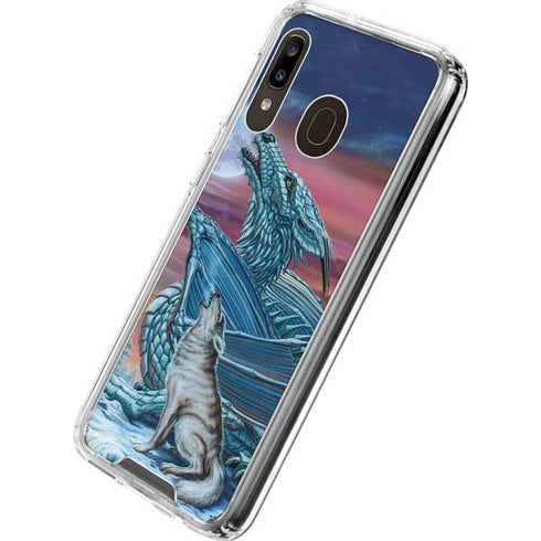 Ed Beard Jr. Dragon and the Wolf Galaxy A30 Clear Case