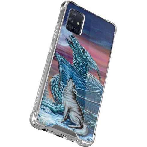 Ed Beard Jr. Dragon and the Wolf Galaxy A51 5G Clear Case