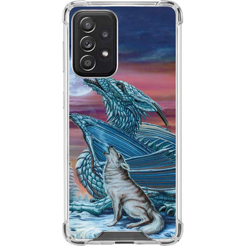 Ed Beard Jr. Dragon and the Wolf Galaxy A52 5G Clear Case