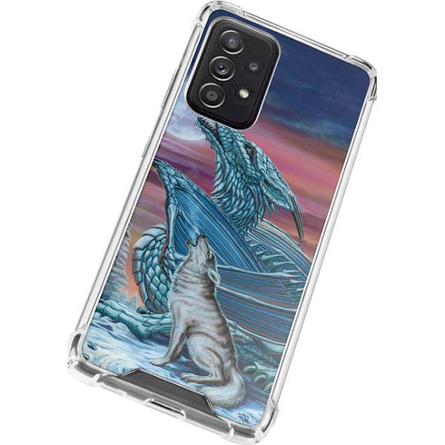 Ed Beard Jr. Dragon and the Wolf Galaxy A52 5G Clear Case