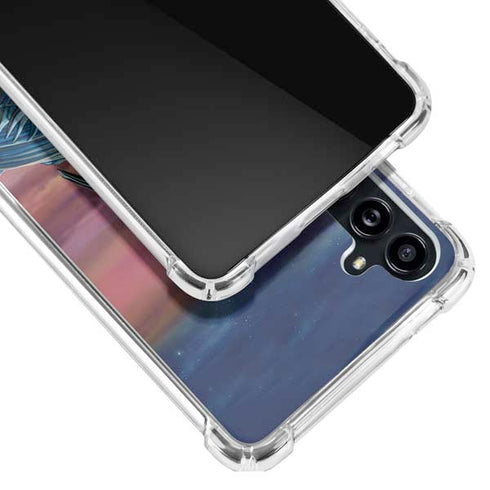 Dragon and the Wolf by Ed Beard Jr Galaxy A54 5G Clear Case