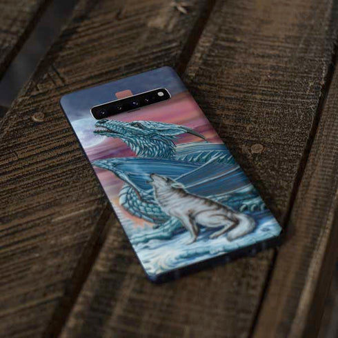 Ed Beard Jr. Dragon and the Wolf Galaxy S10 Plus Skin
