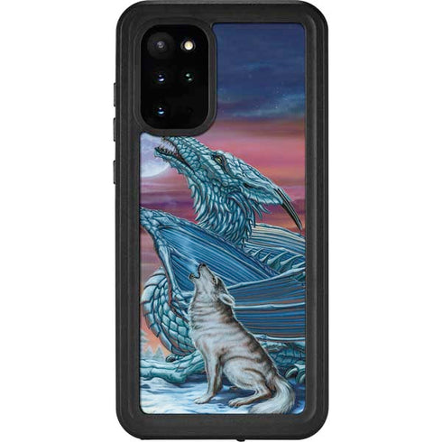 Ed Beard Jr. Dragon and the Wolf Galaxy S20 Plus Waterproof Case