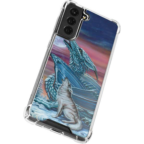 Ed Beard Jr. Dragon and the Wolf Galaxy S21 FE Clear Case