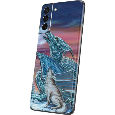 Ed Beard Jr. Dragon and the Wolf Galaxy S21 Plus 5G Skin
