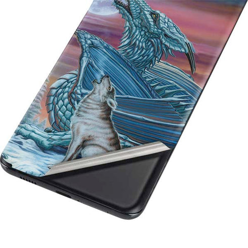 Ed Beard Jr. Dragon and the Wolf Galaxy S21 Plus 5G Skin
