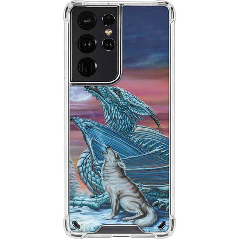 Ed Beard Jr. Dragon and the Wolf Galaxy S21 Ultra 5G Clear Case