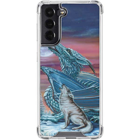 Ed Beard Jr. Dragon and the Wolf Galaxy S22 Clear Case