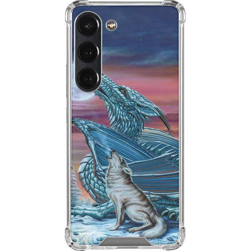 Ed Beard Jr. Dragon and the Wolf Galaxy S23 Clear Case