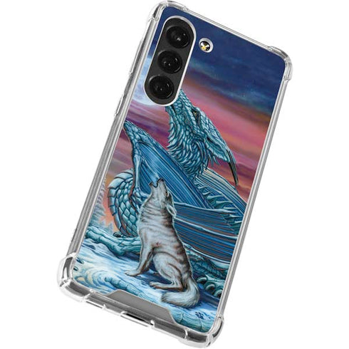 Ed Beard Jr. Dragon and the Wolf Galaxy S23 Clear Case