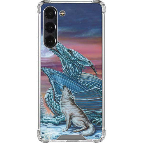 Ed Beard Jr. Dragon and the Wolf Galaxy S23 Plus Clear Case