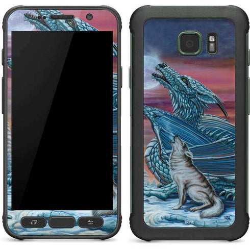 Ed Beard Jr. Dragon and the Wolf Galaxy S7 Active Skin