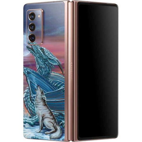Ed Beard Jr. Dragon and the Wolf Galaxy Z Fold2 5G Skin