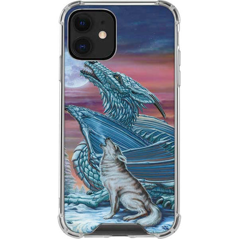 Ed Beard Jr. Dragon and the Wolf iPhone 12 Clear Case