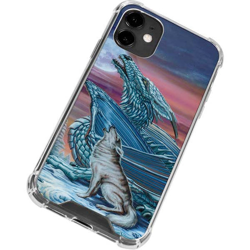 Ed Beard Jr. Dragon and the Wolf iPhone 12 Clear Case