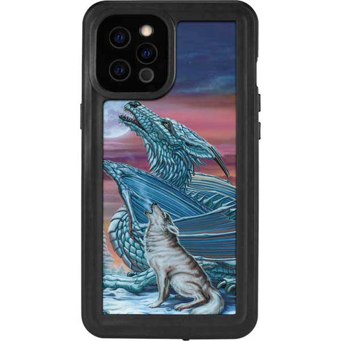 Ed Beard Jr. Dragon and the Wolf iPhone 12 Pro Max Waterproof Case