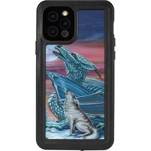 Ed Beard Jr. Dragon and the Wolf iPhone 12 Pro Waterproof Case