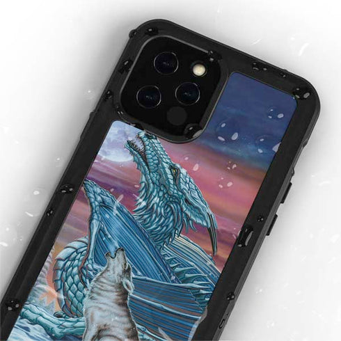 Ed Beard Jr. Dragon and the Wolf iPhone 12 Pro Waterproof Case
