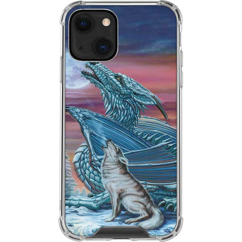 Ed Beard Jr. Dragon and the Wolf iPhone 14 Plus Clear Case