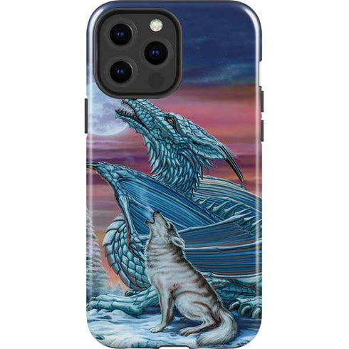 Dragon and the Wolf by Ed Beard Jr iPhone 15 Pro Max Impact Case