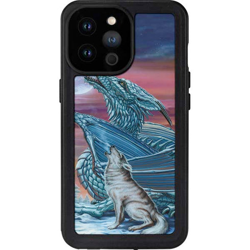 Ed Beard Jr. Dragon and the Wolf iPhone 14 Pro Max Waterproof Case
