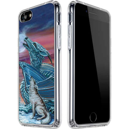 Ed Beard Jr. Dragon and the Wolf iPhone SE (2nd & 3rd Gen) Clear Case