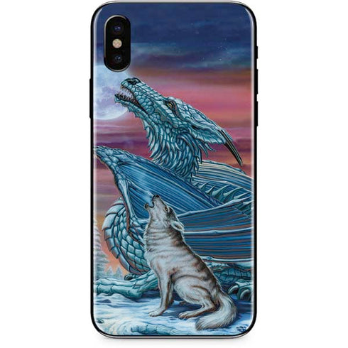 Ed Beard Jr. Dragon and the Wolf iPhone X Skin