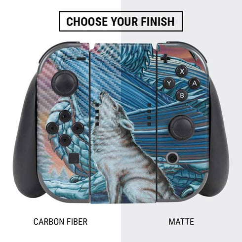 Ed Beard Jr. Dragon and the Wolf Nintendo Switch Bundle Skin