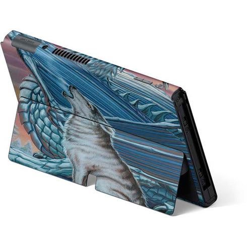 Ed Beard Jr. Dragon and the Wolf Nintendo Switch OLED (2021) Skin