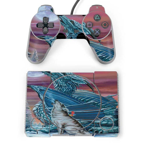 Ed Beard Jr. Dragon and the Wolf PlayStation Classic Bundle Skin