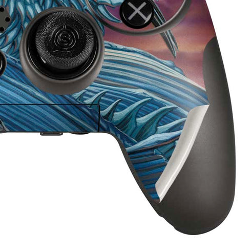 Ed Beard Jr. Dragon and the Wolf PlayStation Scuf Vantage 2 Controller Skin