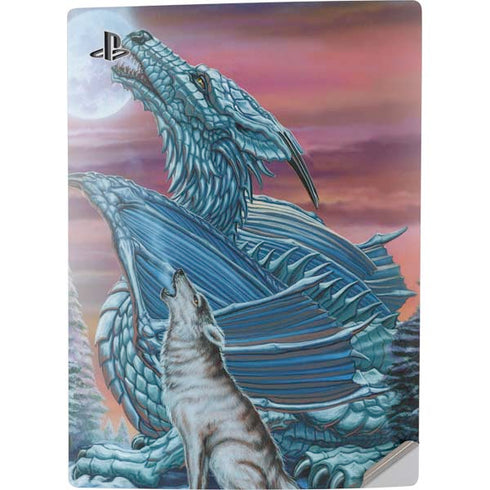 Ed Beard Jr. Dragon and the Wolf PS5 Digital Edition Console Skin