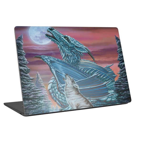Ed Beard Jr. Dragon and the Wolf Universal Laptop 11in (8.8 x 6.2in) Skin