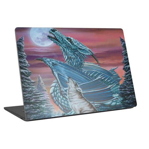 Ed Beard Jr. Dragon and the Wolf Universal Laptop 12in (9.8 x 6.8in) Skin