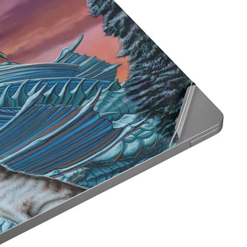 Ed Beard Jr. Dragon and the Wolf Universal Laptop 16in (13 x 9.4in) Skin