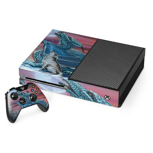 Ed Beard Jr. Dragon and the Wolf Xbox One Console and Controller Bundle Skin