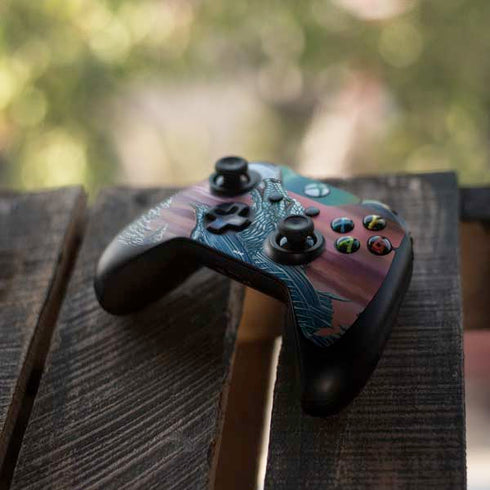 Ed Beard Jr. Dragon and the Wolf Xbox One Controller Skin