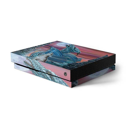Ed Beard Jr. Dragon and the Wolf Xbox One X Console Skin