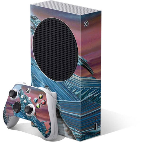 Dragon and the Wolf by Ed Beard Jr Xbox Series S Skins
