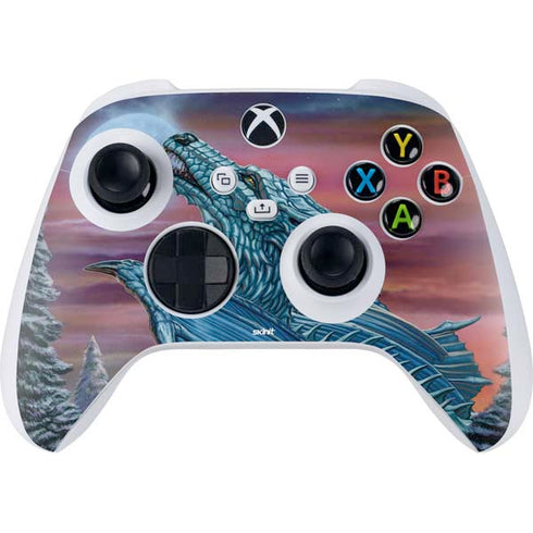 Ed Beard Jr. Dragon and the Wolf Xbox Series S Controller Skin