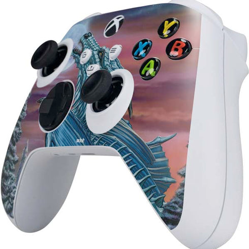 Ed Beard Jr. Dragon and the Wolf Xbox Series S Controller Skin