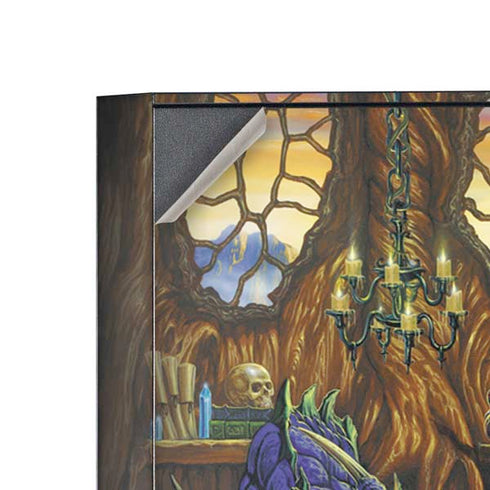 Ed Beard Jr. Dragon and Wizard Playing Chess Corsair 4000D Tempered Glass Mid-Tower ATX Case Skin