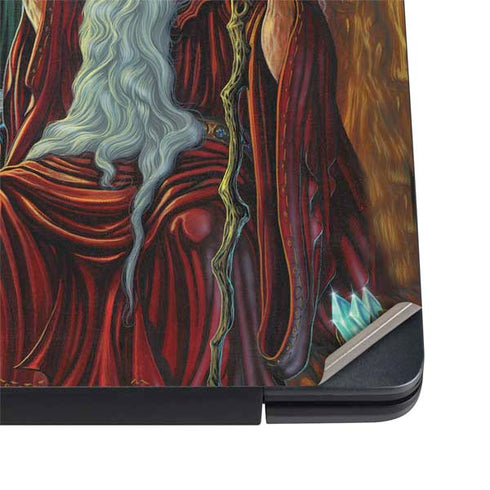 Ed Beard Jr. Dragon and Wizard Playing Chess Dell Vostro Skin