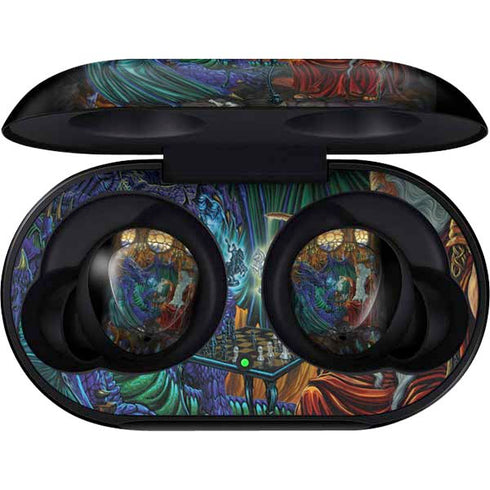 Ed Beard Jr. Dragon and Wizard Playing Chess Galaxy Buds Skin